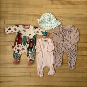 Newborn Baby Girl Bundle, Boboli, Coccoli and Noppies, Jan and Jul
